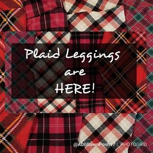 Lularoe Leggings TC - Plaids